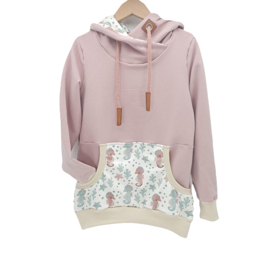 Hoodie [ Damen ] Under the Sea Seepferdchen